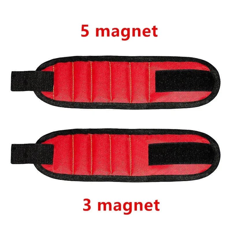 Strong Magnetic Wristband – Portable Tool Bag for Holding Screws, Nails, Nuts, Bolts, and Drill Bits - Zenobia’s Aura