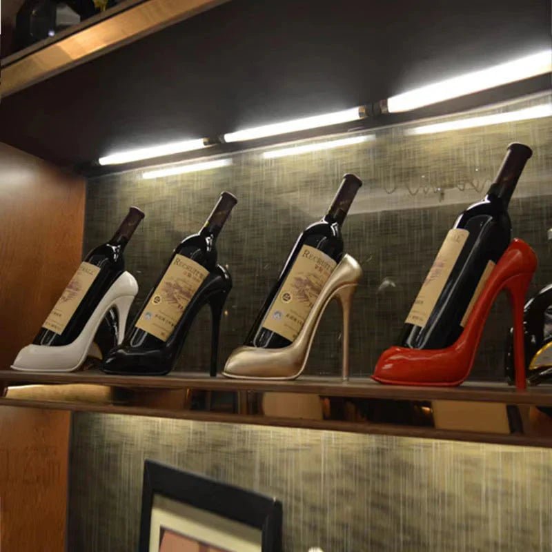 High Heel Shoe Wine Bottle Holder - Zenobia’s Aura