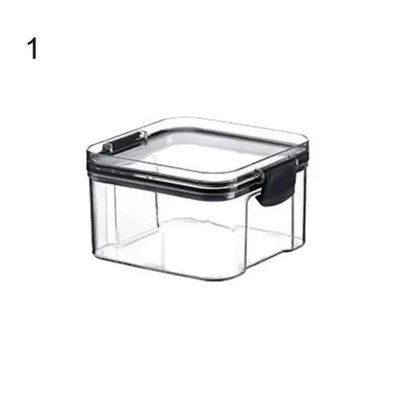 Multipurpose Food Storage Containers Set - Clear Jars with Lids for Cereal, Candy, and Dry Goods - Zenobia’s Aura