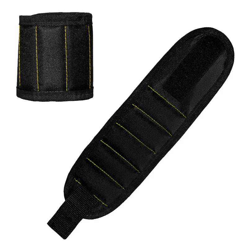 Strong Magnetic Wristband – Portable Tool Bag for Holding Screws, Nails, Nuts, Bolts, and Drill Bits - Zenobia’s Aura