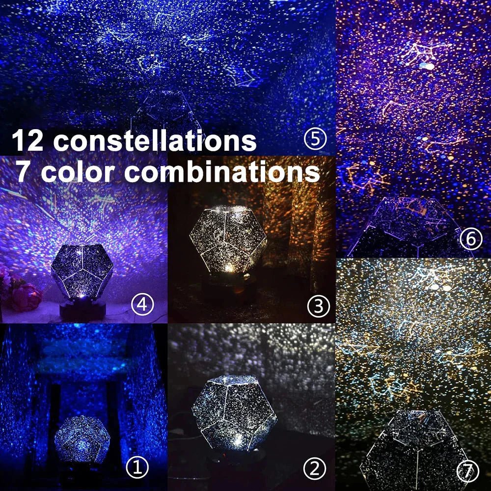 Star Projector Constellation Night Light - Zenobia’s Aura