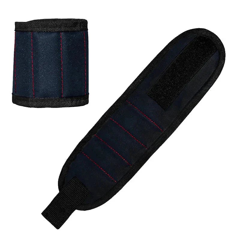 Strong Magnetic Wristband – Portable Tool Bag for Holding Screws, Nails, Nuts, Bolts, and Drill Bits - Zenobia’s Aura