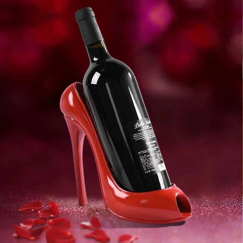 High Heel Shoe Wine Bottle Holder - Zenobia’s Aura