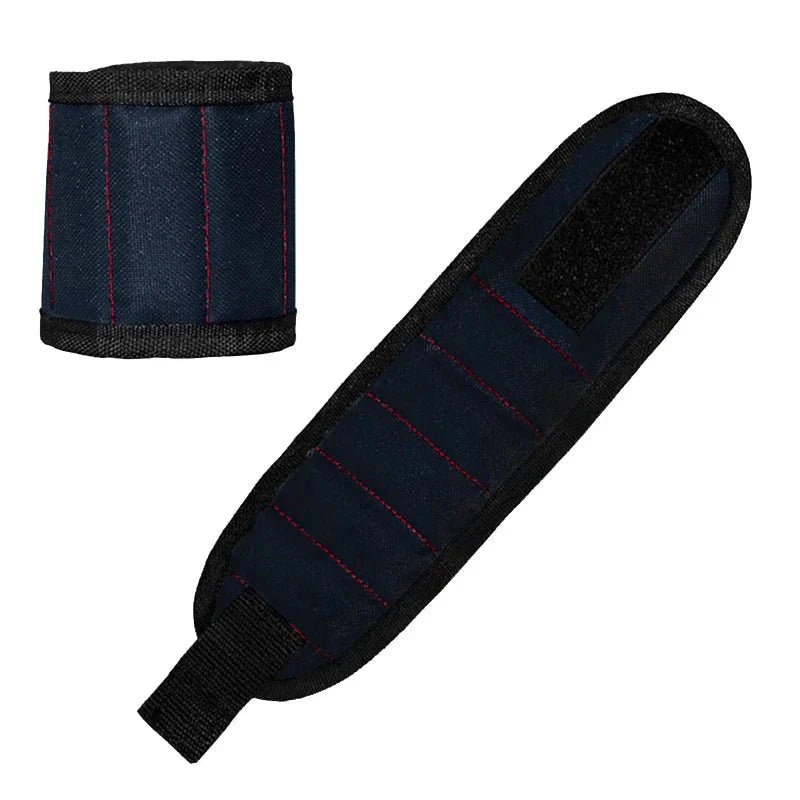 Strong Magnetic Wristband – Portable Tool Bag for Holding Screws, Nails, Nuts, Bolts, and Drill Bits - Zenobia’s Aura
