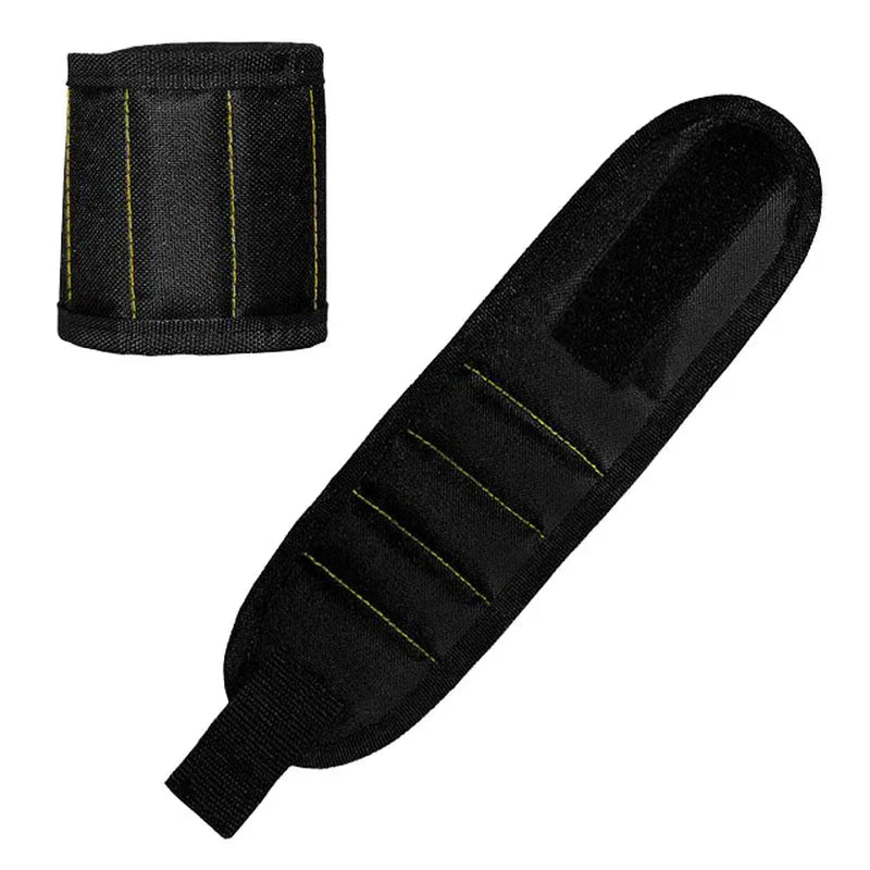 Strong Magnetic Wristband – Portable Tool Bag for Holding Screws, Nails, Nuts, Bolts, and Drill Bits - Zenobia’s Aura