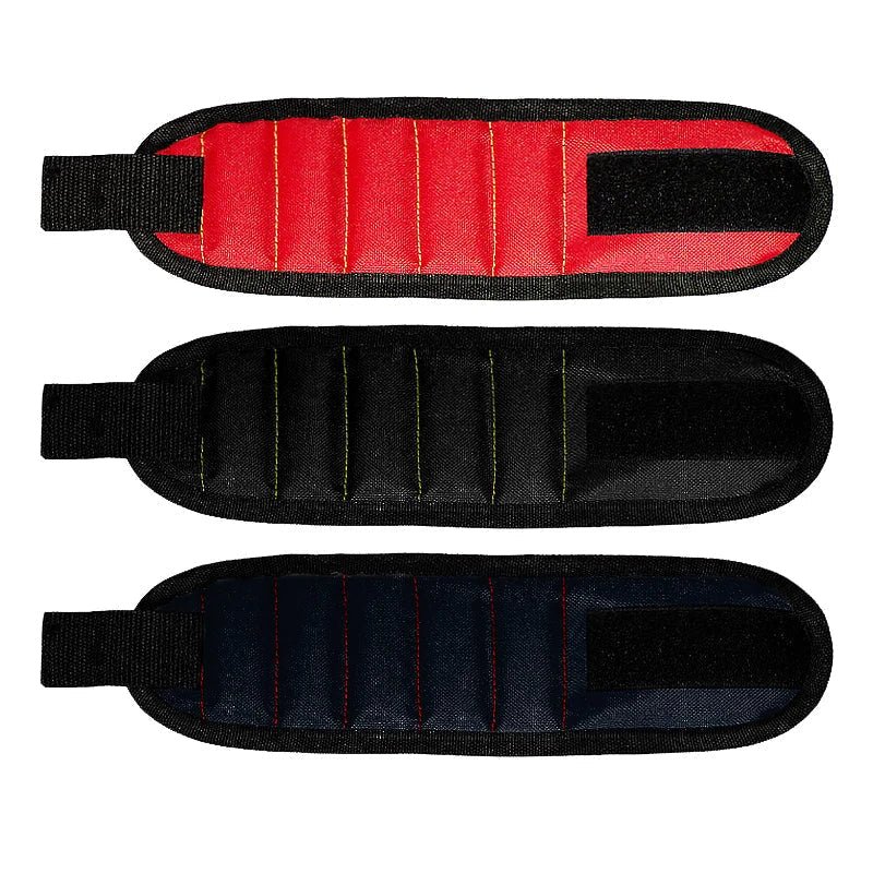 Strong Magnetic Wristband – Portable Tool Bag for Holding Screws, Nails, Nuts, Bolts, and Drill Bits - Zenobia’s Aura