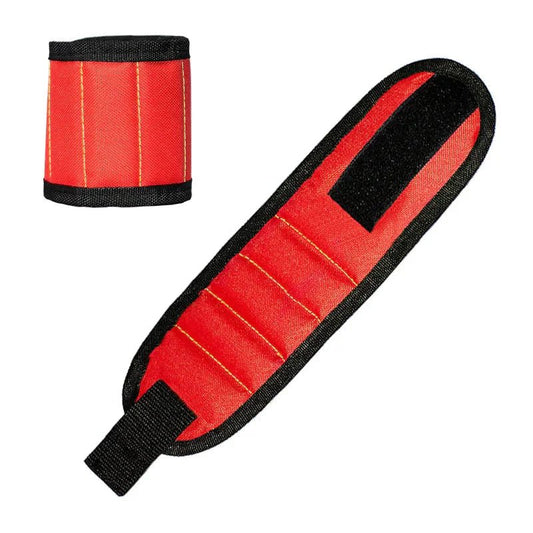 Strong Magnetic Wristband – Portable Tool Bag for Holding Screws, Nails, Nuts, Bolts, and Drill Bits - Zenobia’s Aura