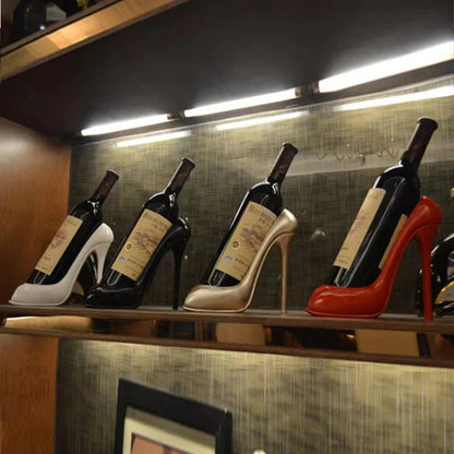 High Heel Shoe Wine Bottle Holder - Zenobia’s Aura