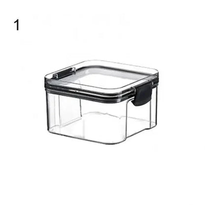 Multipurpose Food Storage Containers Set - Clear Jars with Lids for Cereal, Candy, and Dry Goods - Zenobia’s Aura