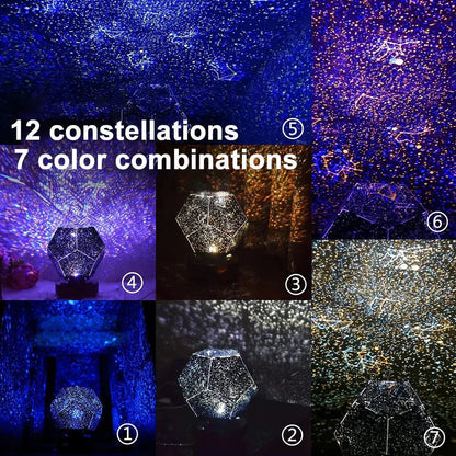 Star Projector Constellation Night Light - Zenobia’s Aura
